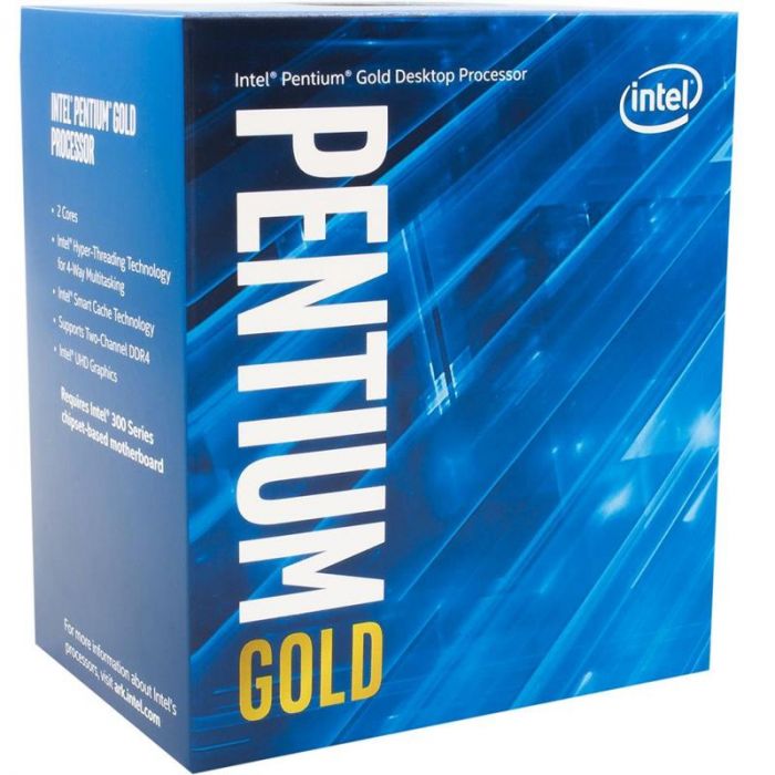 Процесор Intel Pentium Gold G6405 4.1GHz (4MB, Comet Lake, 58W, S1200) Box (BX80701G6405)