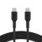 Кабель Belkin USB Type-C-USB Type-C, 2м Black (CAB003BT2MBK)