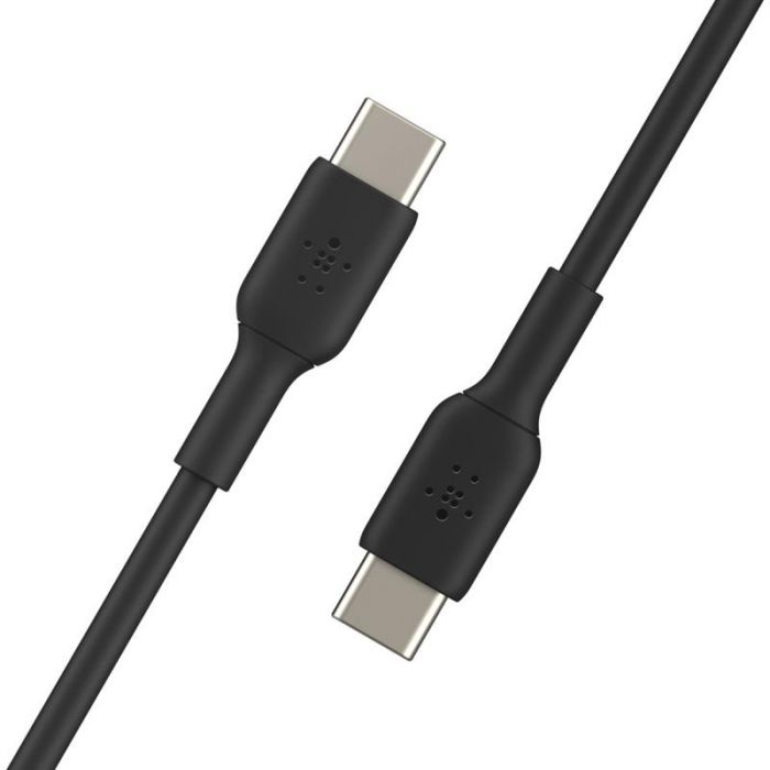 Кабель Belkin USB Type-C-USB Type-C, 1м Black (CAB003BT1MBK)