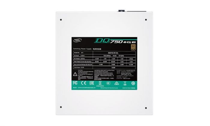 Блок живлення DeepCool DQ750 (DQ750-M-V2L WH) 750W