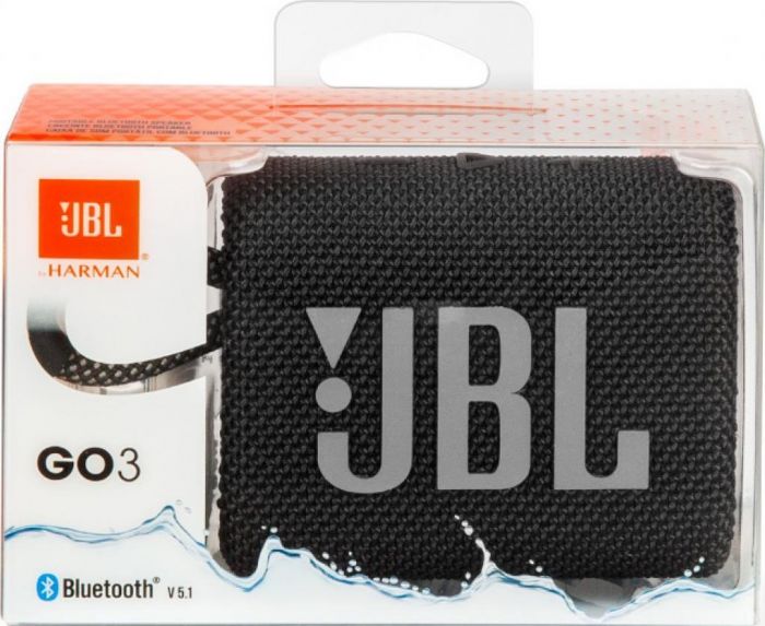 Акустична система JBL GO 3 Black (JBLGO3BLK)