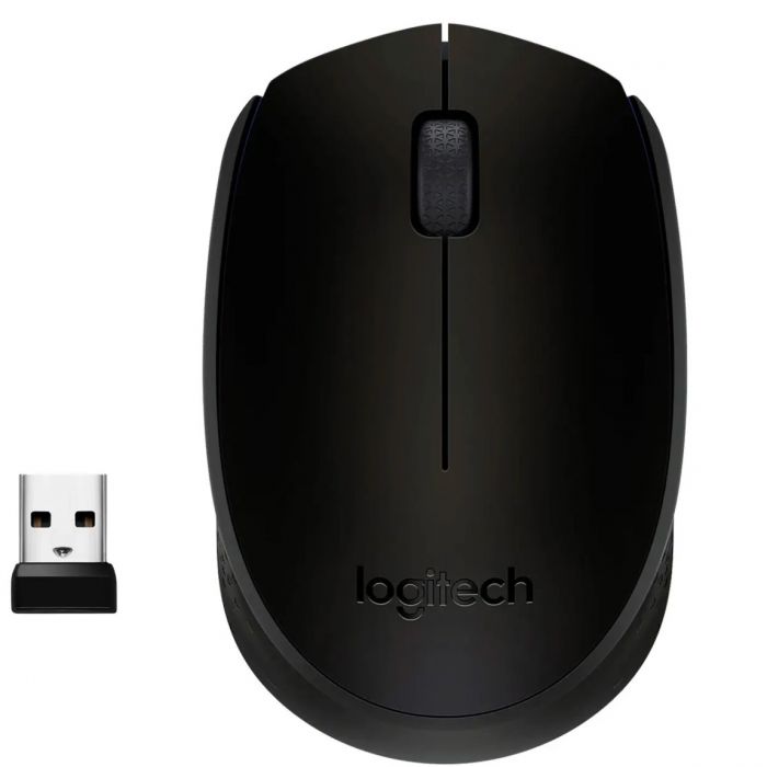 Миша бездротова Logitech M170 Grey/Black (910-004642)