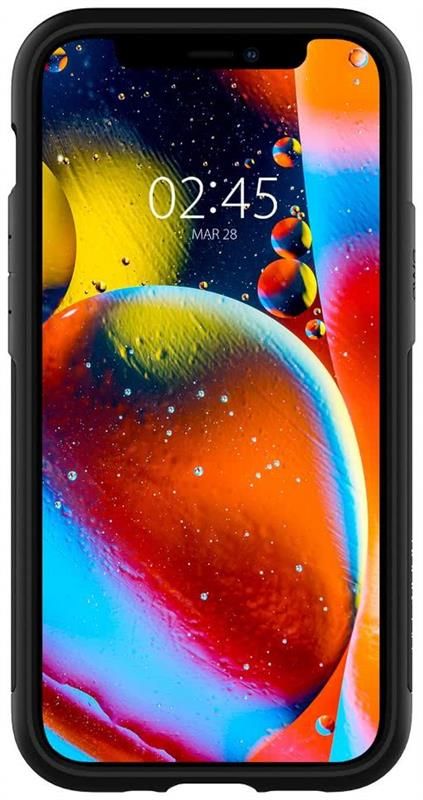 Чохол-накладка Spigen Slim Armor для Apple iPhone 12 Mini Black (ACS01545)