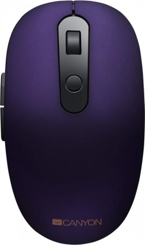 Миша Bluetooth+Wireless Canyon CNS-CMSW09V Violet USB