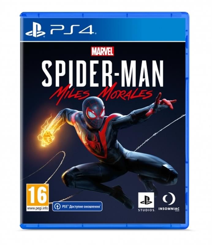 Гра Marvel Spider-Man. Miles Morales для Sony PlayStation 4, Russian version, Blu-ray (9819622)