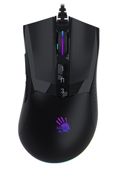 Миша A4Tech Bloody W90 Max Stone Black