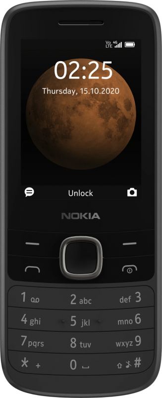 Мобільний телефон Nokia 225 4G Dual Sim Black