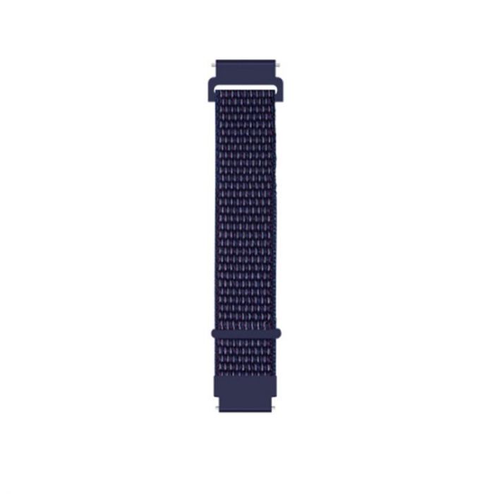 Ремінець BeCover Nylon Style для Amazfit Stratos 1/2/2S/3/GTR 2/GTR 47mm/GTR Lite 47mm/Nexo/Pace Deep Blue (705890)