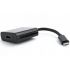 Адаптер Cablexpert USB Type-C - HDMI (M/F) (M/F), 0.15 м, чорний (A-CM-HDMIF-01)