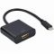 Адаптер Cablexpert USB Type-C - HDMI (M/F) Black (A-CM-HDMIF-03)