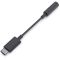Адаптер Dell 3.5 мм - USB Type-C (F/M), Black (3GVVD)