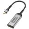 Адаптер Promate MediaLink-8K USB Type-C - HDMI (M/F) Grey