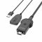 Адаптер XO GB012 HDMI - USB-A (M/M) Black 