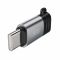 Адаптер XO Lightning - USB Type-C (F/M) Grey (NB263B.tranish)