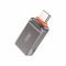 Адаптер XO USB Type-C - Lightning (F/M) Grey (NB281B-СA.tranish)
