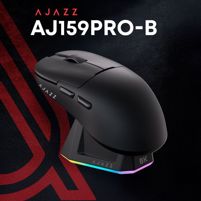 Миша бездротова Ajazz AJ159Pro Black (AJ159-PRO-B)