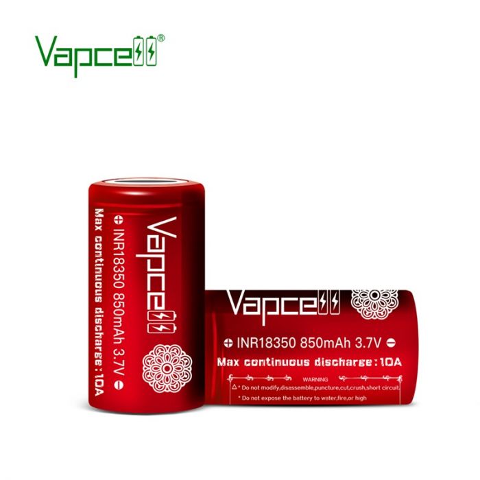 Акумулятор Vapcell 18350 Li-Ion 850mAh 1шт