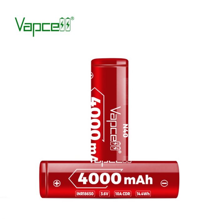 Акумулятор Vapcell 18650 N40 Li-Ion 4000mAh 1шт