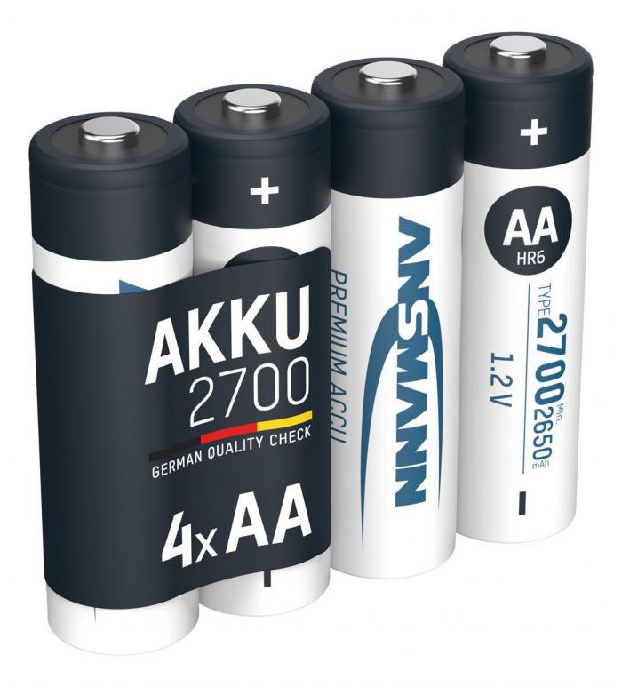 Акумулятори Ansmann AA/HR06 NI-MH 2700 mAh BL 4 шт