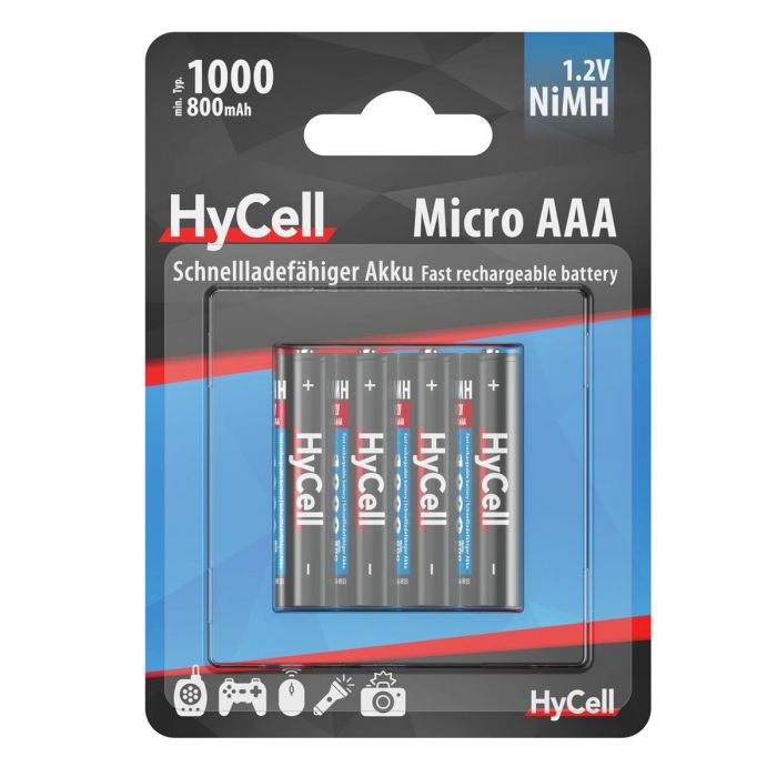 Акумулятори Ansmann AAA/HR03 HyCell NI-MH 1000 mAh BL 4 шт