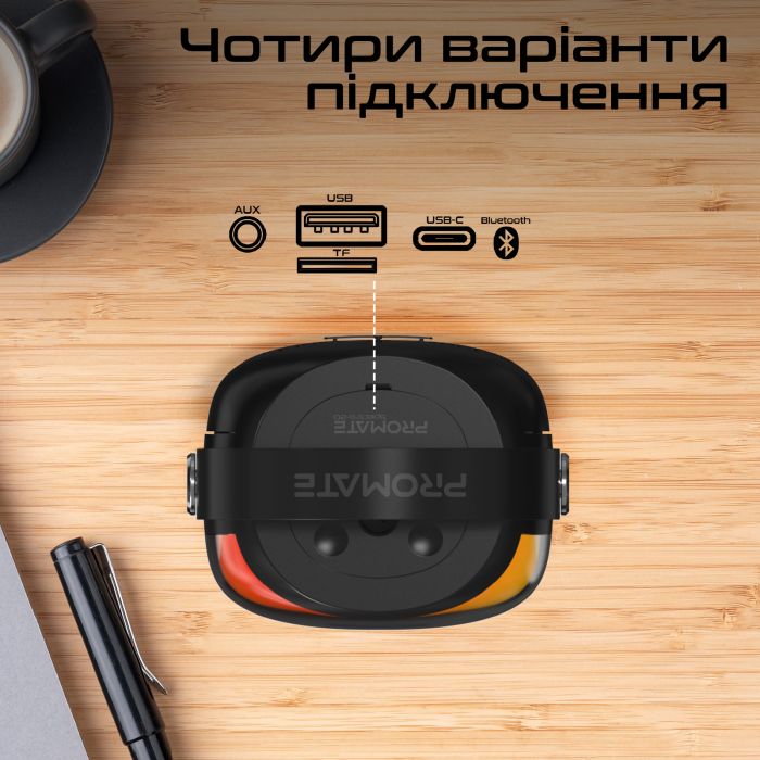 Акустична система Promate Spectro-20 20W Black (spectro-20)