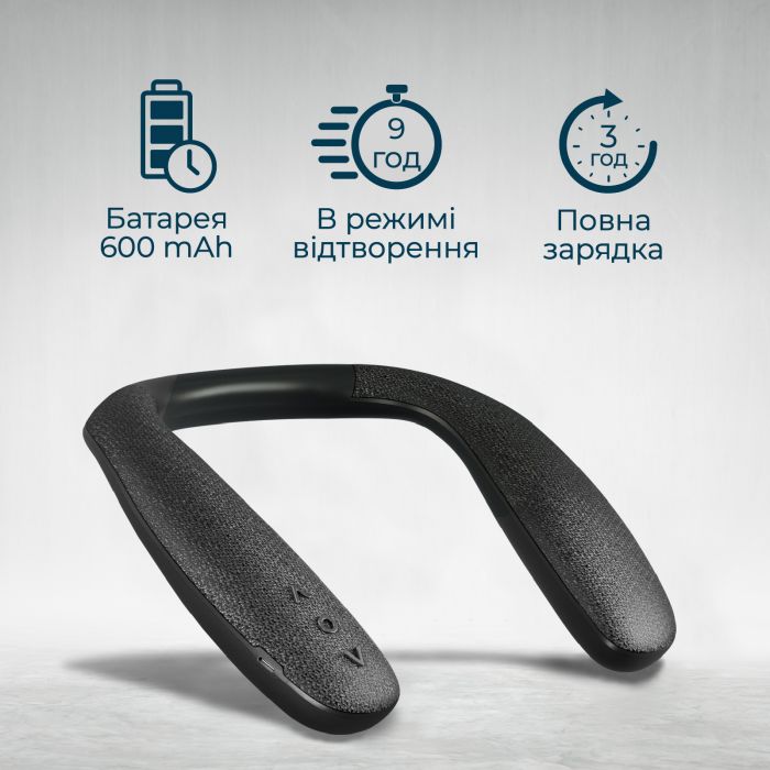 Акустична система Promate Hook 6W Black (hook.black)