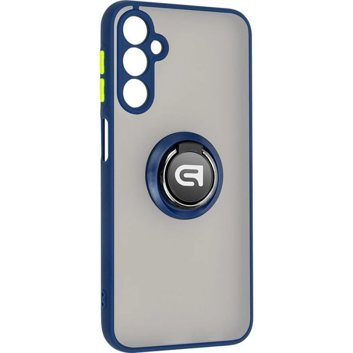 Чохол-накладка Armorstandart Frosted Matte Ring для Samsung Galaxy A24 4G SM-A245 Navy Blue (ARM68897)