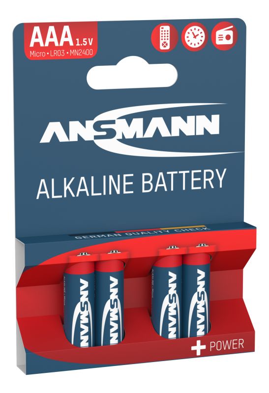 Батарейка Ansmann AAA/LR03 BL 4шт