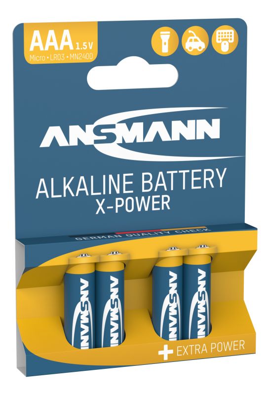 Батарейка Ansmann X-Power AAA/LR03 BL 4шт