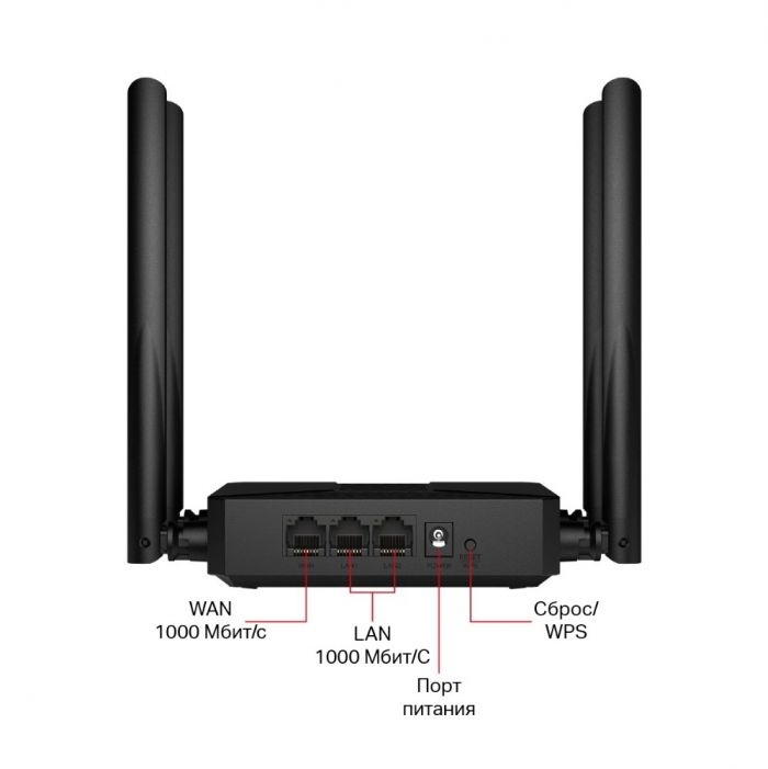 Бездротовий маршрутизатор Mercusys MR62X