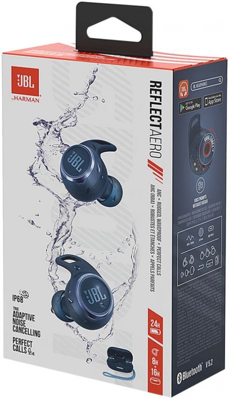 Bluetooth-гарнітура JBL Reflect Aero Blue (JBLREFLECTAEROBLU)