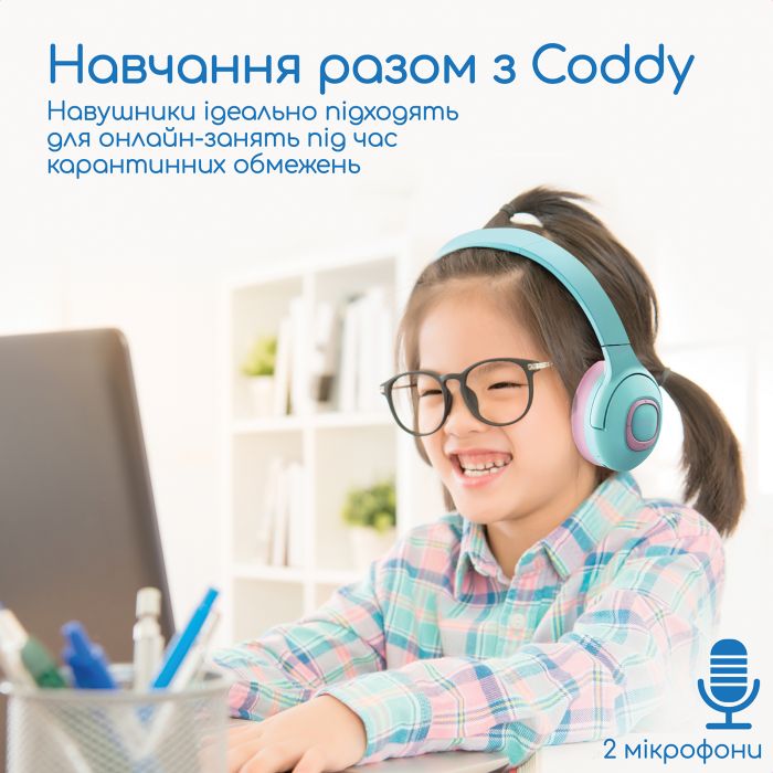 Bluetooth-гарнітура Promate Coddy Bubblegum