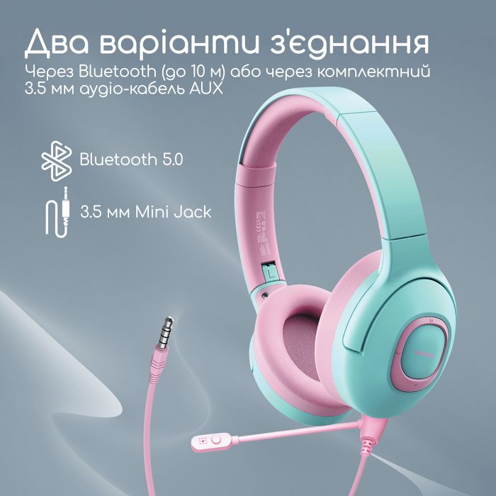 Bluetooth-гарнітура Promate Coddy Bubblegum