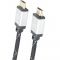 Кабель Cablexpert HDMI - HDMI V 2.0 (M/M), 1 м, чорний/сірий (CCB-HDMIL-1M) коробка