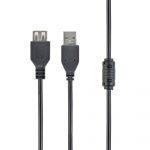 Кабель Cablexpert CCF-USB2-AMAF-6 подовжувач USB 2.0 AM/AF 1,8 м, феритовий фільтр