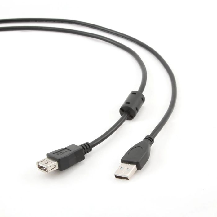 Кабель Cablexpert CCF-USB2-AMAF-6 подовжувач USB 2.0 AM/AF 1,8 м, феритовий фільтр