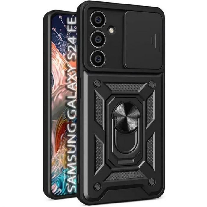 Чохол-накладка BeCover Military для Samsung Galaxy S24 FE SM-S721 Black (712353)