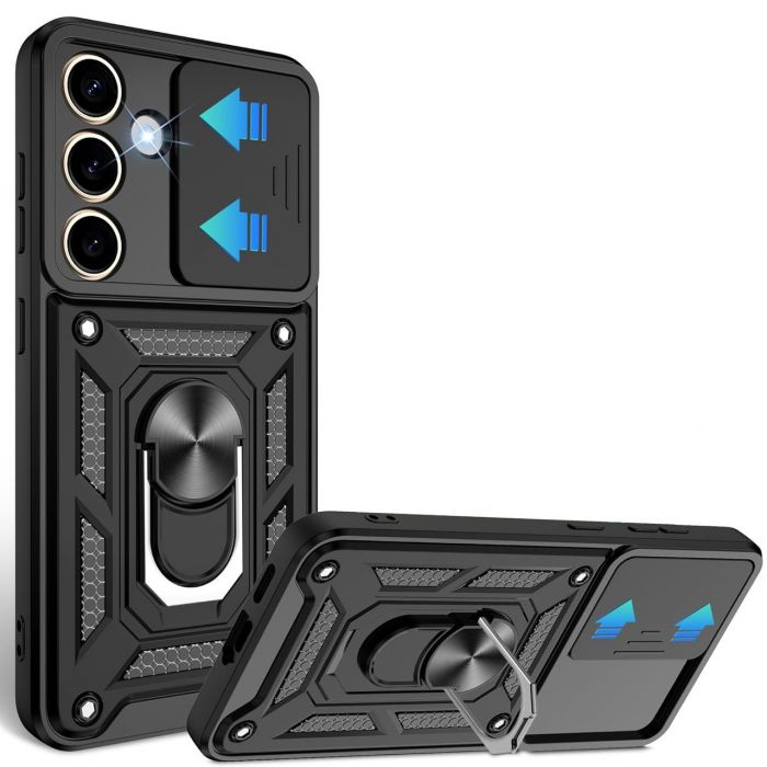 Чохол-накладка BeCover Military для Samsung Galaxy S24 FE SM-S721 Black (712353)