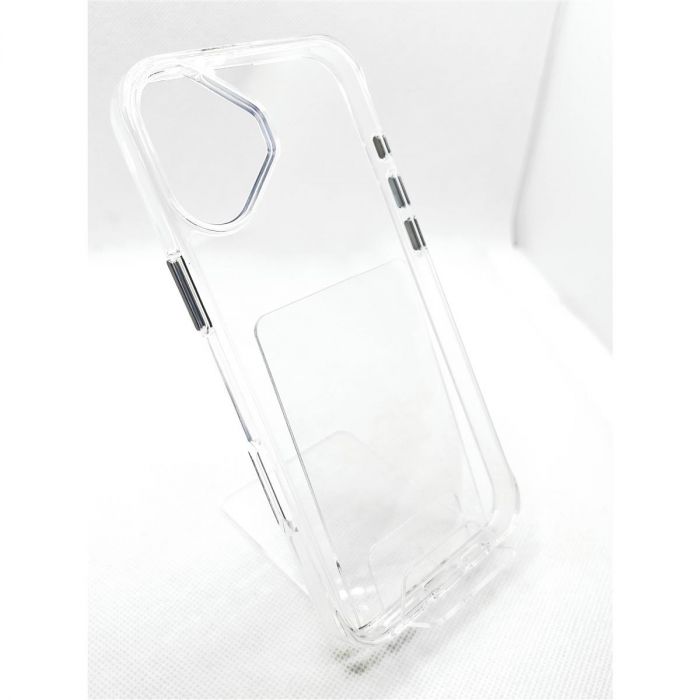 Чохол-накладка BeCover Space Case для Apple iPhone 16 Plus Transparancy (712107)