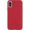 Чохол-накладка Case-Mate Barely There Leather для Apple iPhone X / iPhone XS Red (CM037748)