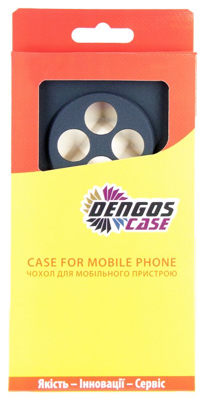 Чохол-накладка Dengos Carbon для Xiaomi Redmi 14C Blue (DG-KM-120) + захисне скло