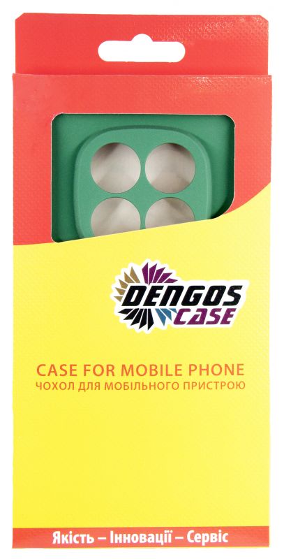 Чохол-накладка Dengos Soft для Xiaomi Redmi Note 14 Pro Mint (DG-KM-132) + захисне скло