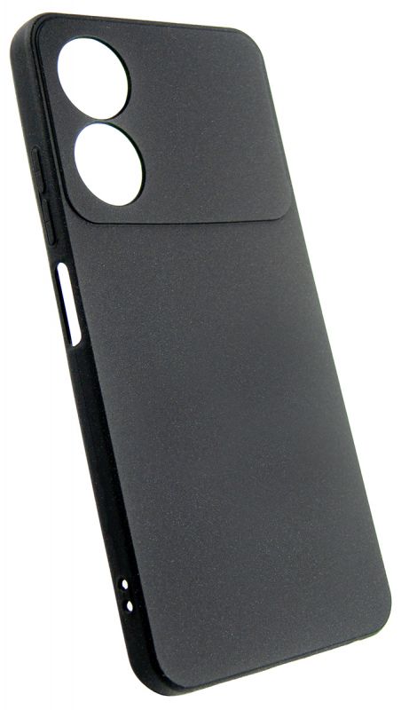 Чохол-накладка Dengos Carbon для ZTE Blade A34 Black (DG-TPU-CRBN-220)