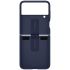 Чохол-накладка Samsung Silicone Cover with Ring для Samsung Galaxy Flip 4 SM-F721 Navy Blue (EF-PF721TNEGUA)