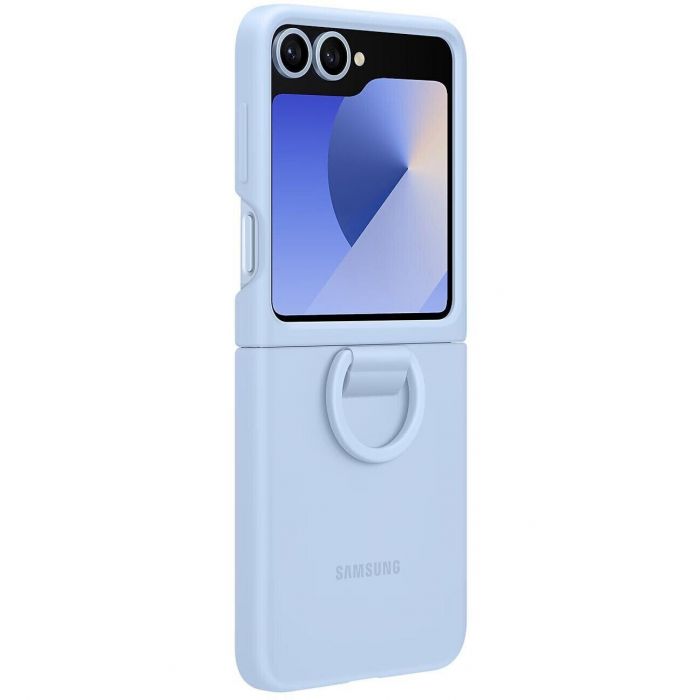 Чохол-накладка Samsung Silicone Cover with Ring для Samsung Galaxy Flip 6 (EF-PF741TLEGUA)