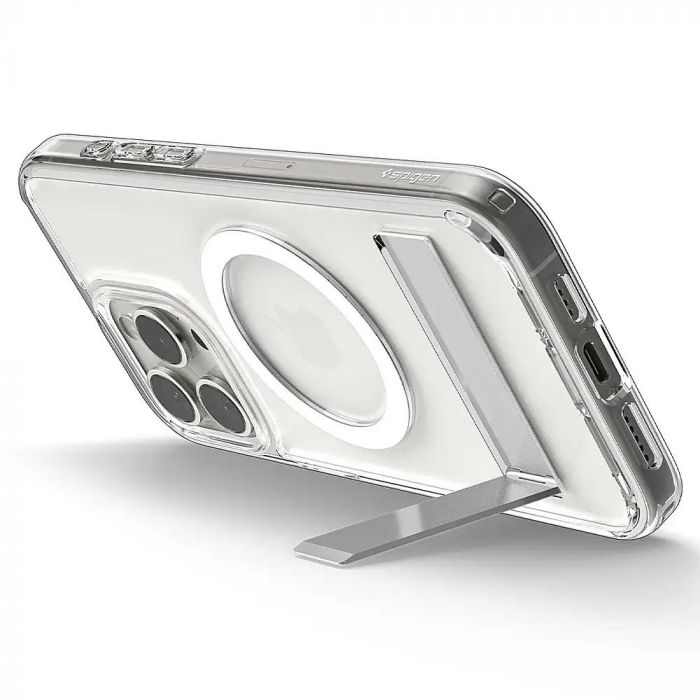 Чохол-накладка Spigen Slim Armor Essential S with MagFit для Apple iPhone 15 Pro Crystal Clear (ACS06477)