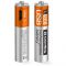 Акумулятор microUSB ColorWay (CW-UBAAA-01) AAA/HR03 Li-Pol 400 mAh BL 2шт