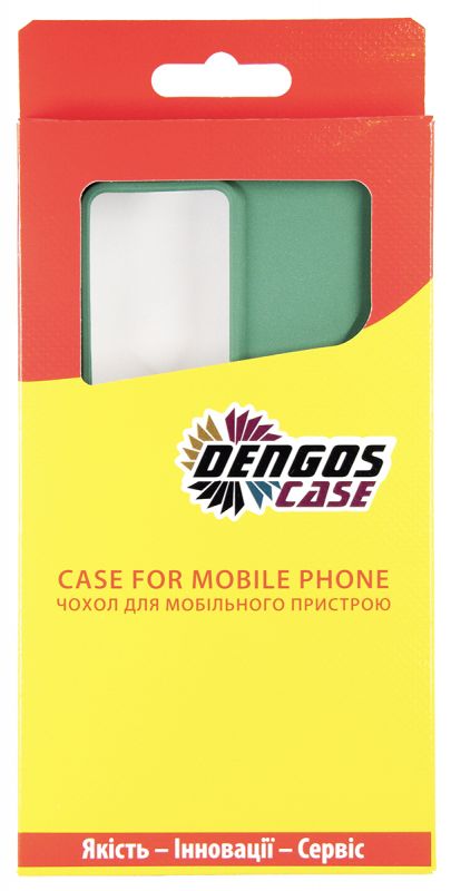 Чохол-накладка Dengos Soft для Oppo A5/A5x Mint (DG-KM-155) + захисне скло
