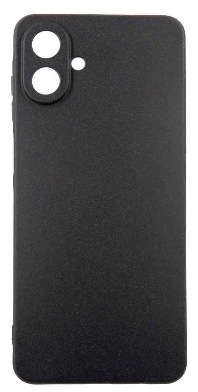 Чохол-накладка Dengos Carbon для Samsung Galaxy A07 Black (DG-KM-162) + захисне скло