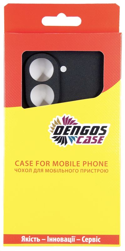 Чохол-накладка Dengos Carbon для Xiaomi Redmi A5 Black (DG-TPU-CRBN-233)